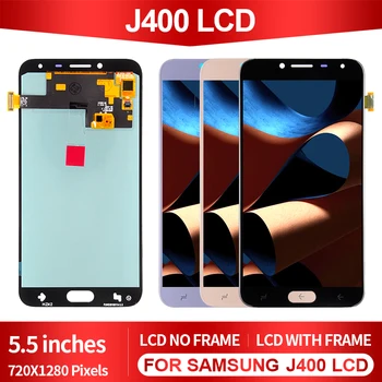 Новият 5.5-Инчов OLED-Дисплей J400 За Samsung Galaxy J4 2018, Сензорен LCD панел, Стъклен Дигитайзер В Събирането, Екран J4 J400F, Безплатна Доставка