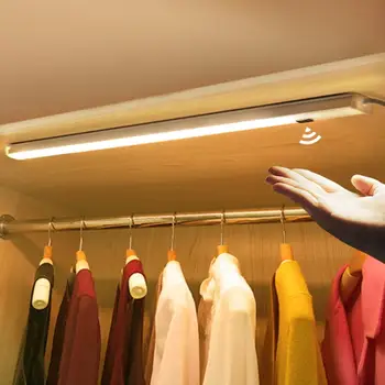 Лампа за гардероб, интелигентен ключ, с Кухненски шкаф, осветление за спалня, дневни и нощни лампи, сензор за почистване на ръце, USB led лампа за бар