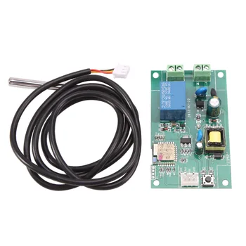Модул за дистанционно безжично управление на температура и влажност WIFI Управление на прилагането на мобилен телефон Smart Switch AC 220V