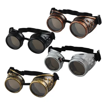 Мотоциклетни очила в стил хеви метъл steampunk, точки на водача в готически стил, предпазни очила за cosplay, украса за Хелоуин