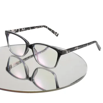 Рамки за очила за четене при далекогледство, дамски класически Квадратни рамки за оптични очила по Рецепта, Оцетна Рамки за очила премиум-марка