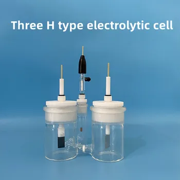 Може да се настрои чрез три электролизера тип H със стъклен пясъчен гръбначен мозък и трехкамерное електролитни устройство в лаборатория