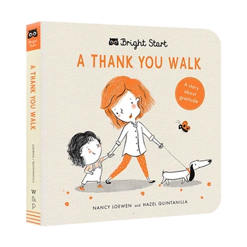 Разходка с благодарност, Нанси Лоуэн, Детски книжки за деца на възраст от 1 на 2 на 3 години, английска книжка с картинки 9781786033000