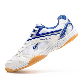 2022 Нова професионална обувки за тенис за мъже женски мини бадминтоны за двойки Син червен Леки маратонки за бадминтон