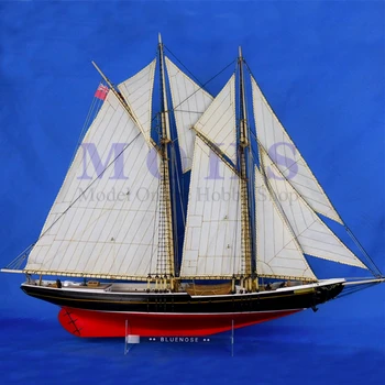 Класическите дървени везни плаване на кораба, дървени везни лодки 1/72, комбинираната везни със синьо носа, комплекти модели на ветроходни кораби, комплекти дървени кораби