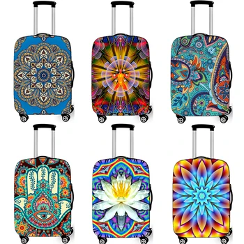 Защитен калъф за пътищата на куфара в ретро стил, чанта за багаж, аксесоари за пътуване, еластичен прахоустойчив, чанта за багаж, подходящ за куфара 18 