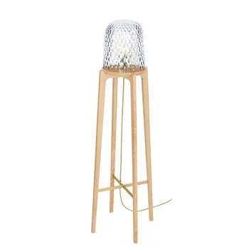 Скандинавски минимализъм Спалня Crystal съвременен Модел Стая Борова шишарка Атмосфера на четири крака под лампа за дневна