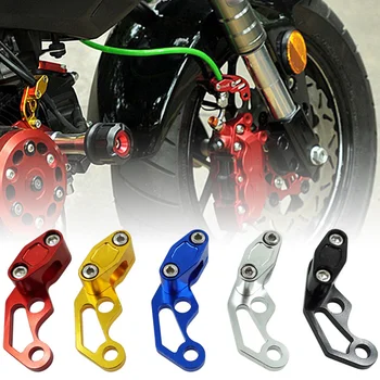 Универсален алуминиев скоба за кабел маслена тръба на мотоциклет, спирачен кабел, линейни клеми, подходящи за Dirt Bike ATV