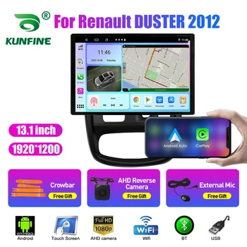 13,1-инчов автомобилното радио, за да Renault DUSTER 2012, кола DVD, GPS-навигация, стерео уредба, Carplay, 2 Din, централна мултимедия, Android Auto