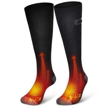 Зимни чорапи за улицата, термоноски, Отопление чорап, 3 режима, Удобен водоустойчив електрически топло чорап, комплект M