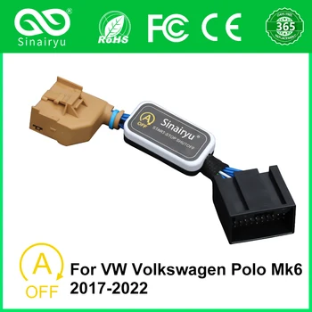 За VW Volkswagen Polo Mk6 2017-2022 Автомобилна Система за Автоматично Спиране Start Eliminator Изключено. Изключване На Устройството Plug Auto Stop Canceller