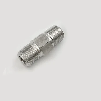 конектори тръби, фитинги метален конектор за маркуч конектори с външна шестоъгълник резба връзка от неръждаема стомана за редукционного клапан