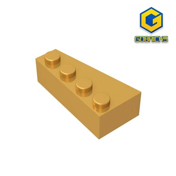 Gobricks GDS-593 1 кг, 580 бр. блок е Съвместим с 41767 ТОЧНО ТУХЛЕНА зидария 2X4 W/ЪГЪЛ на Монтаж строителни блокове на Технически