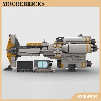 MOC Space War Movie Оръжие Крайцер UCS Hammerhead Corvette Lightmaker Строителни Блокове Модел на Космически Кораб Тухли Играчки За Деца