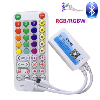 Bluetooth Музикален led Контролер RGB RGBW IR 38 комбинации Контролера За smd 5050 RGB RGBCW RGBWW Led Лента IOS Android Приложение DCV-24V