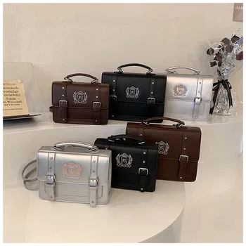 2023 JK Дамски Чанти Чанта през рамо от изкуствена кожа, дизайнерска чанта в стил Лолита, Harajuku, японската чанта-месинджър, Кавайная чанта IB087
