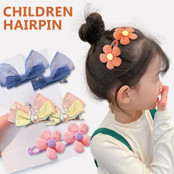 20 Модела, детска шнола с 3D бантиком, детски прическа в стил сладка принцеса, счупена детска шнола за коса, скоба, за да бретон, детски шапки за коса