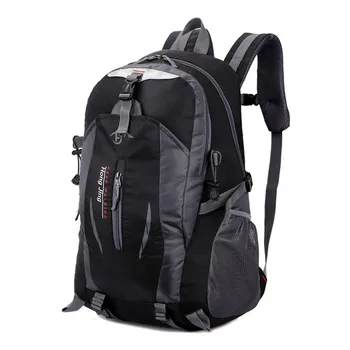 40Л Водоустойчива раница за катерене на открито висококачествени Мъжки спортни чанти Унисекс Туристически раници Найлон туризъм пътна чанта за мъже